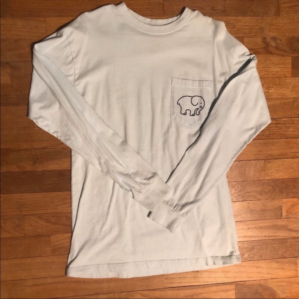 NWOT Light Blue Ivory Ella Shirt